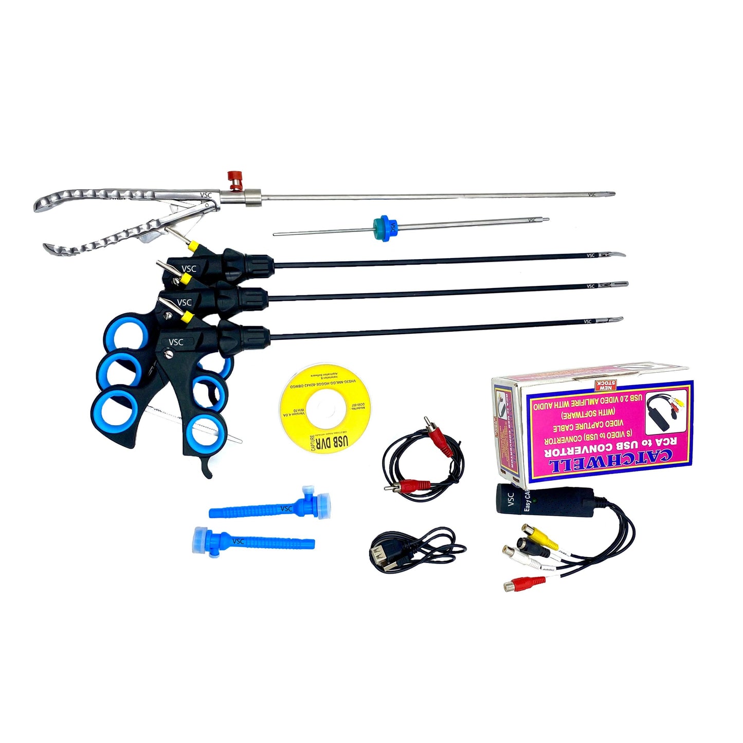 Laparoscopic Oval Shape Endo Training Complete Set - Vishal Surgical Co