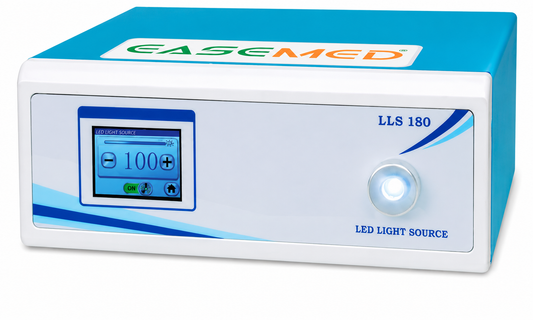 EASEMED 180W LED Light Source | LLS 180 Medical Endoscopy LED Light Source with 4.3" Touch Screen