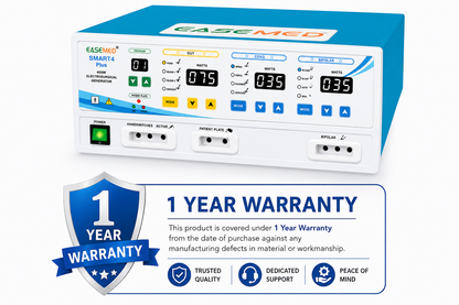 EASEMED Smart 4 Plus 400W Digital Electrosurgical Generator | Monopolar & Bipolar ESU - Vishal Surgical Co
