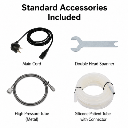 EASEMED CO₂ Insufflator 40L with Digital LED Display | Microprocessor Controlled Laparoscopic CO₂ Insufflation System | Medical CO₂ Insufflator with Air Mode - Vishal Surgical Co