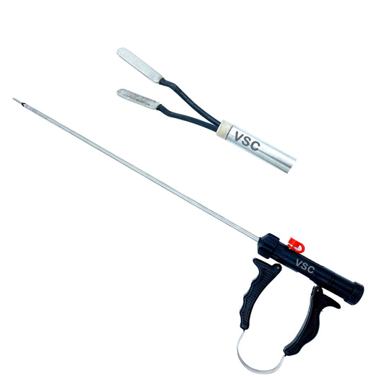 Laparoscopic Bipolar Forceps Flat 5mm - Vishal Surgical Co