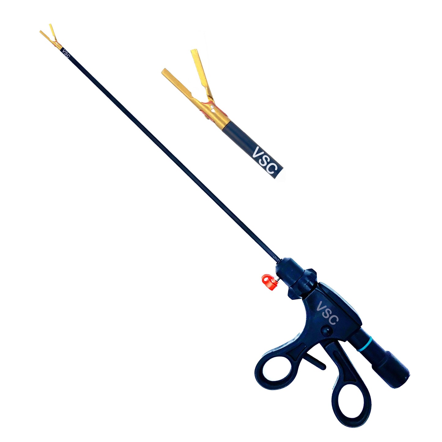 Laparoscopic Bipolar Vessel Sealer Cutter 5mm Golden Straight Instruments - Vishal Surgical Co