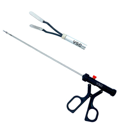 Laparoscopic Bipolar X Handle Forceps 5mm - Vishal Surgical Co