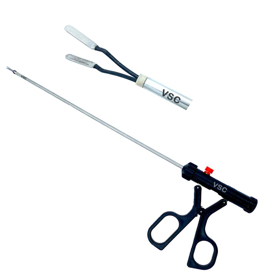 Laparoscopic Bipolar X Handle Forceps 5mm - Vishal Surgical Co