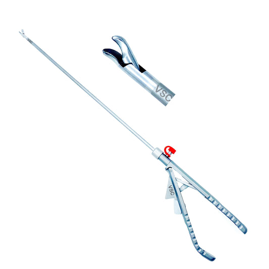 Laparoscopic Needle Holder Curved Titanium Driver - Vishal Surgical Co