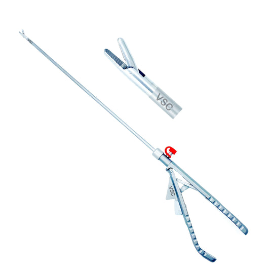 Laparoscopic Needle Holder Straight Titanium Driver - Vishal Surgical Co