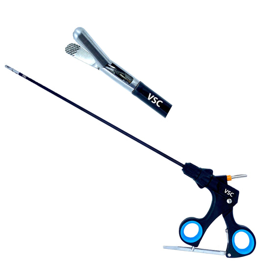 Laparoscopic Oval Bowel Grasper 5mm Duct Forceps - Vishal Surgical Co