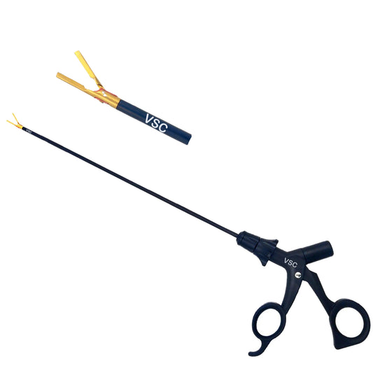 Laparoscopic Storz Type Sealer Cutter 5mm Golden Curved Instruments - Vishal Surgical Co