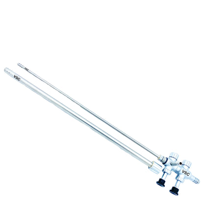 Laparoscopic Trumpet Suction 10-5mm Irrigation Cannula Instruments - Vishal Surgical Co