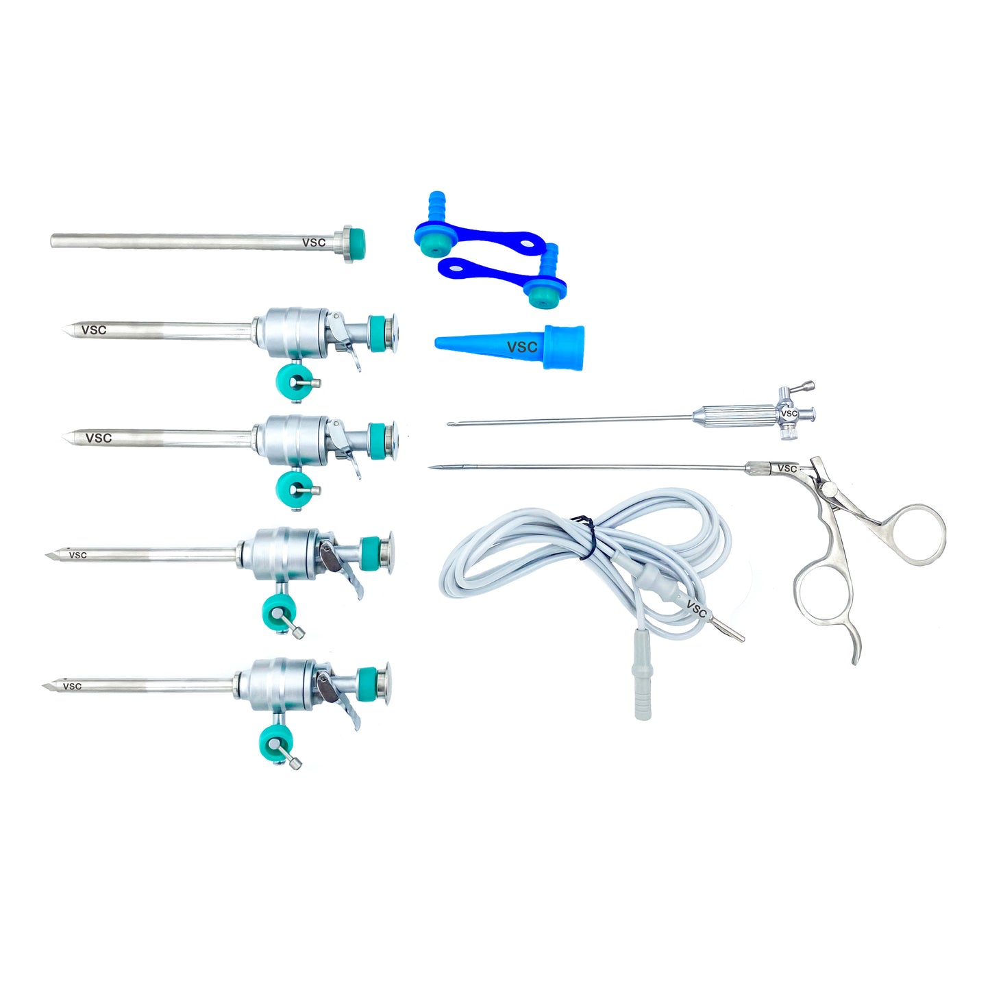 Laparoscopic Complete Instruments Set Forceps - Vishal Surgical Co