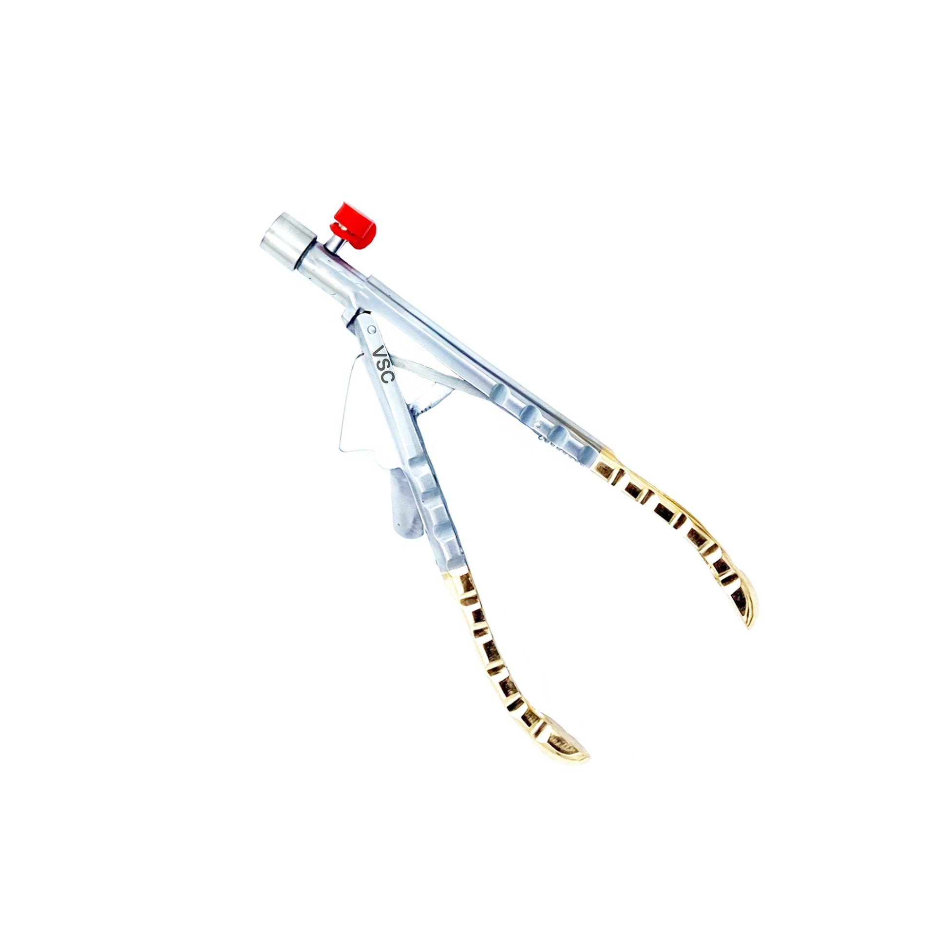 Laparoscopic Ethicon Needle Holder Curved Gold Driver - Vishal Surgical Co