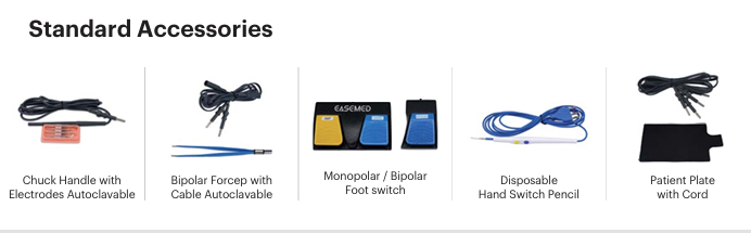 EASEMED Smart 4 Plus 400W Digital Electrosurgical Generator | Monopolar & Bipolar ESU - Vishal Surgical Co