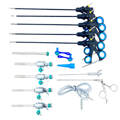 Laparoscopic Complete Instruments Set Forceps - Vishal Surgical Co