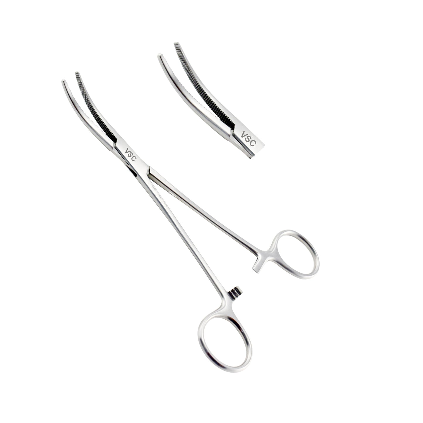 VSC Artery Forceps Curved 6 Inches – premium stainless steel hemostatic clamp for vessel control. Durable, reusable, and ideal for general and minor surgeries.
