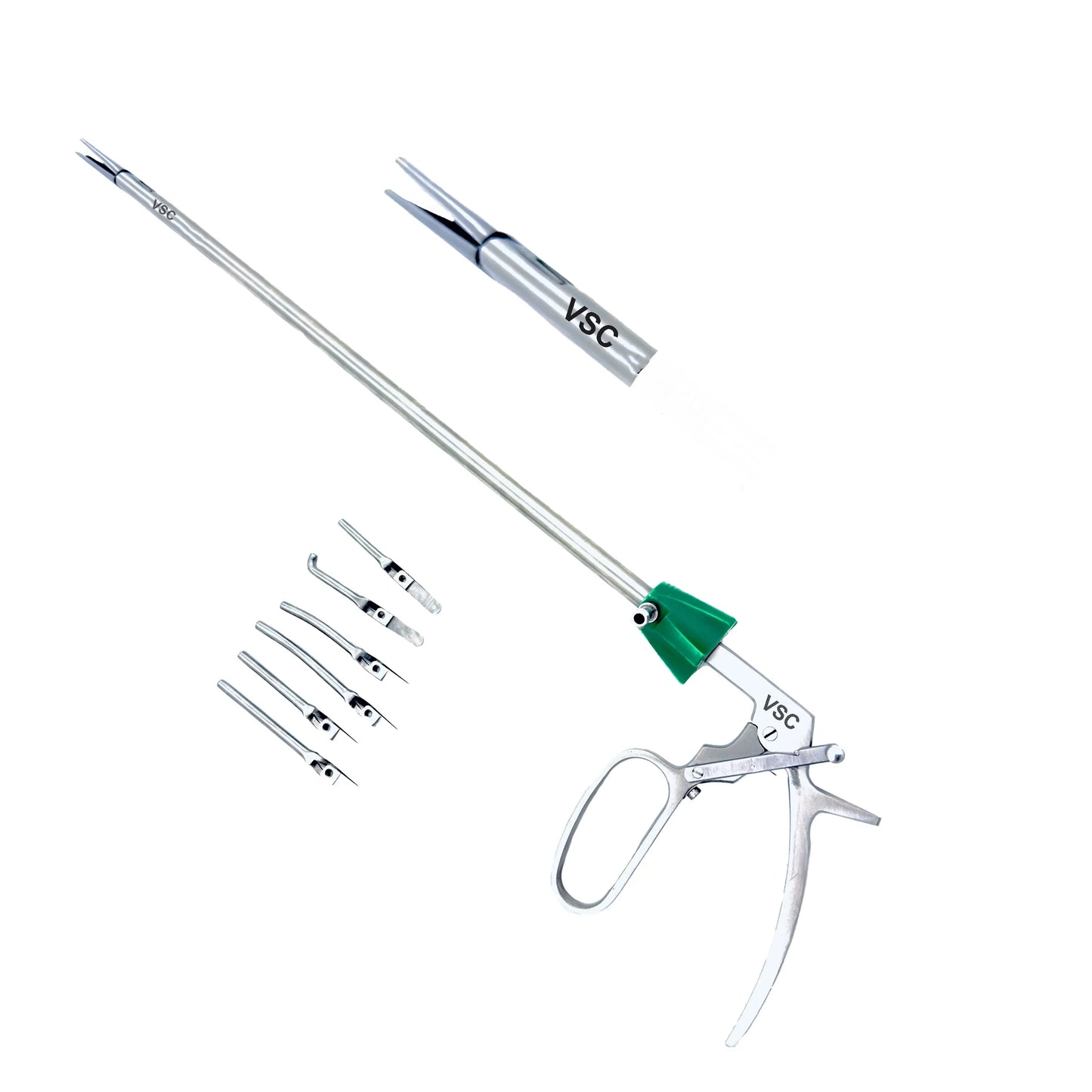 Clip Applicator with 6 Vascular Clips Bull Dock Instruments - Vishal Surgical Co