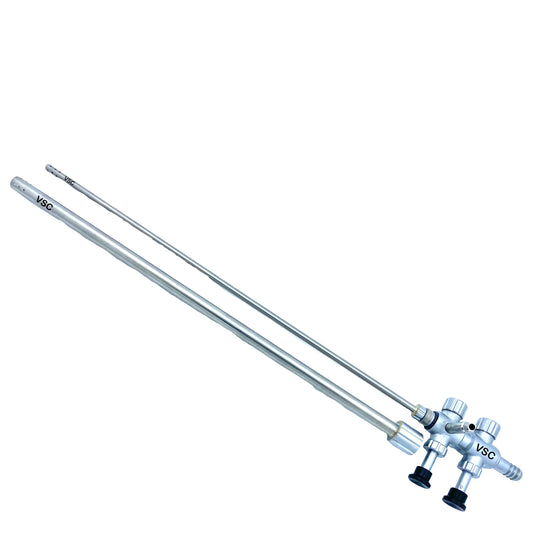 Laparoscopic Trumpet Suction 10-5mm Irrigation Cannula Instruments - Vishal Surgical Co