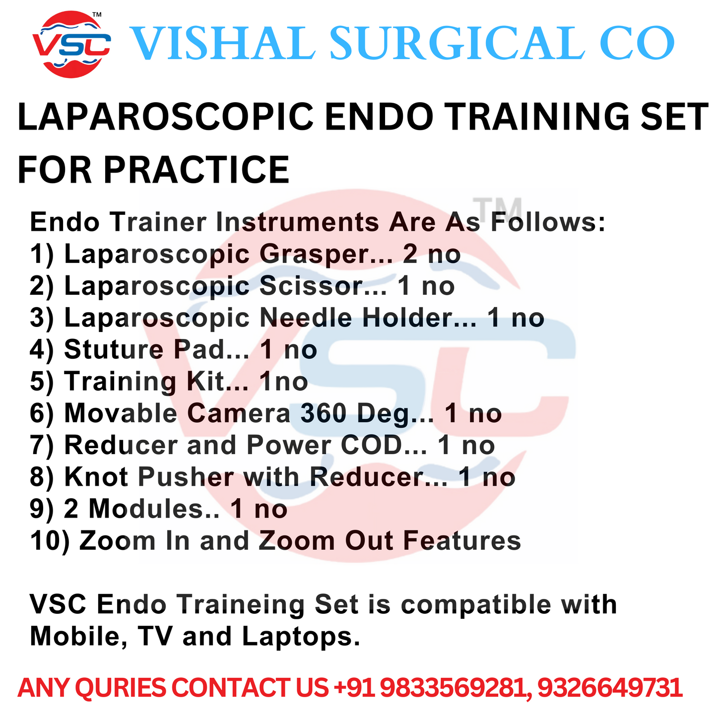 Laparoscopic Android Endo Training Set